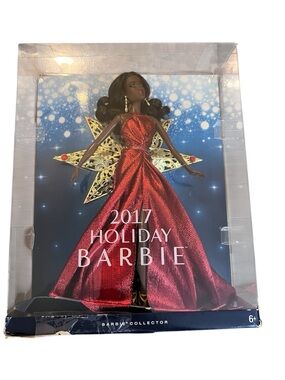 2017 Holiday Barbie Collection Red Evening Gown (Damaged Box)